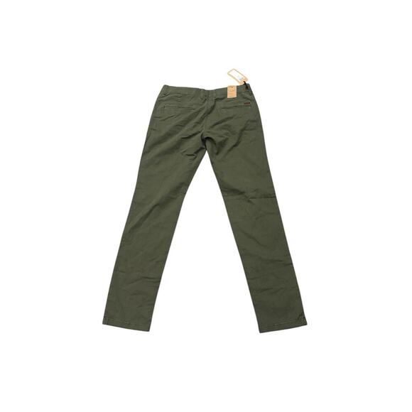 Jack & Jones Men's SLIM FIT MARCO ENZO OLIVE NIGHT Chino Tapered Pants W31 x L32 - Picture 2 of 8